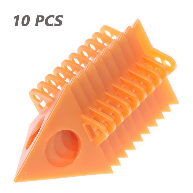 

10 шт., столярная стойка для краски, набор инструментов, плотник, стойка для распыления краски, пирамидальный кронштейн, мини-покраска, вспомогательные треугольные подставки для краски оранжевый