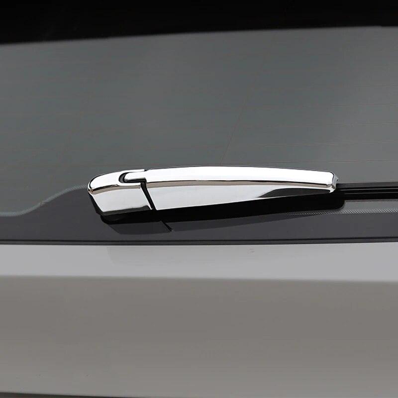 3PCS ABS Chrome Car Rear Window Wiper Cover Trim Sticker Sequin Decoration Auto Accessories For BMW X3 G01 2018