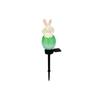 Resin Bunny Stake Light for Garden Decoration