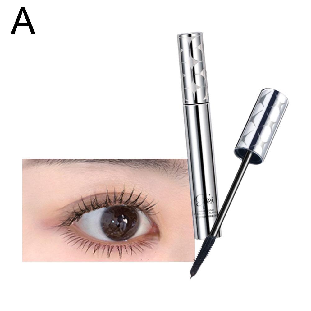 Waterproof Non-smudging Sweat-proof Long-lasting Curling Mascara And Volumising Lengthening X4J0
