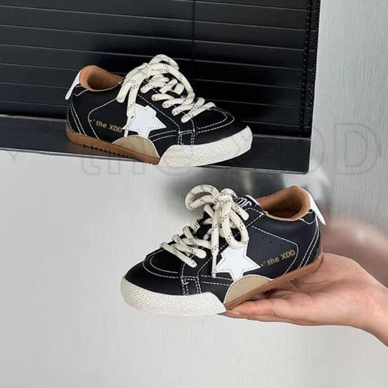 Retro-Sneaker für Kinder Modische Sneaker für Jungen und Mädchen Weichsohlige Freizeitschuhe