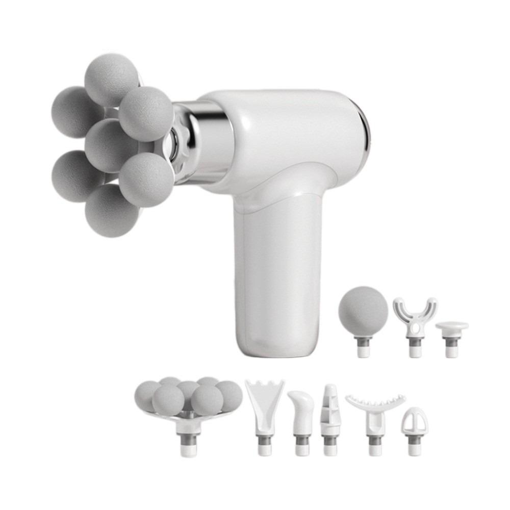 9 Replaceable Heads 7 Balls Muscle Massager Compact Size Fascia Machine Massager Home Fitness