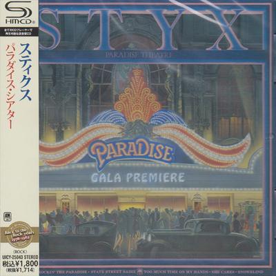 CD STYX  Paradise Theater UICY25043 AM Records 2011 Japan Obi Rock