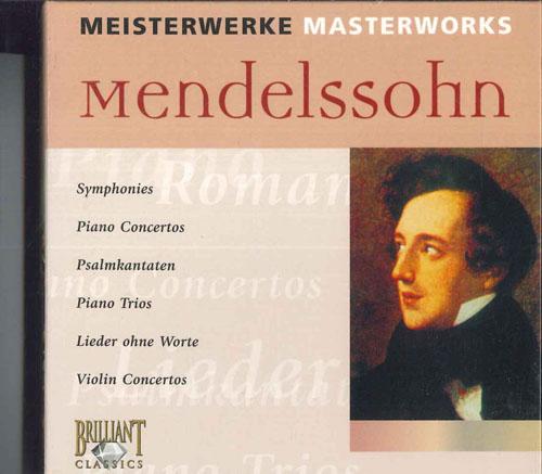 

CD VARIOUS Meisterwerke Mendelssohn 93164 BRILLIANT CLASS Netherland Obi Classical Used