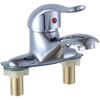 Sink Mixing Valve Switch Bathroom Accesories Stainless Steel Sink Mixer Tap Valve Tool Double-Hole Hot and Cold Water Faucet Bathroom(Zinc Alloy)