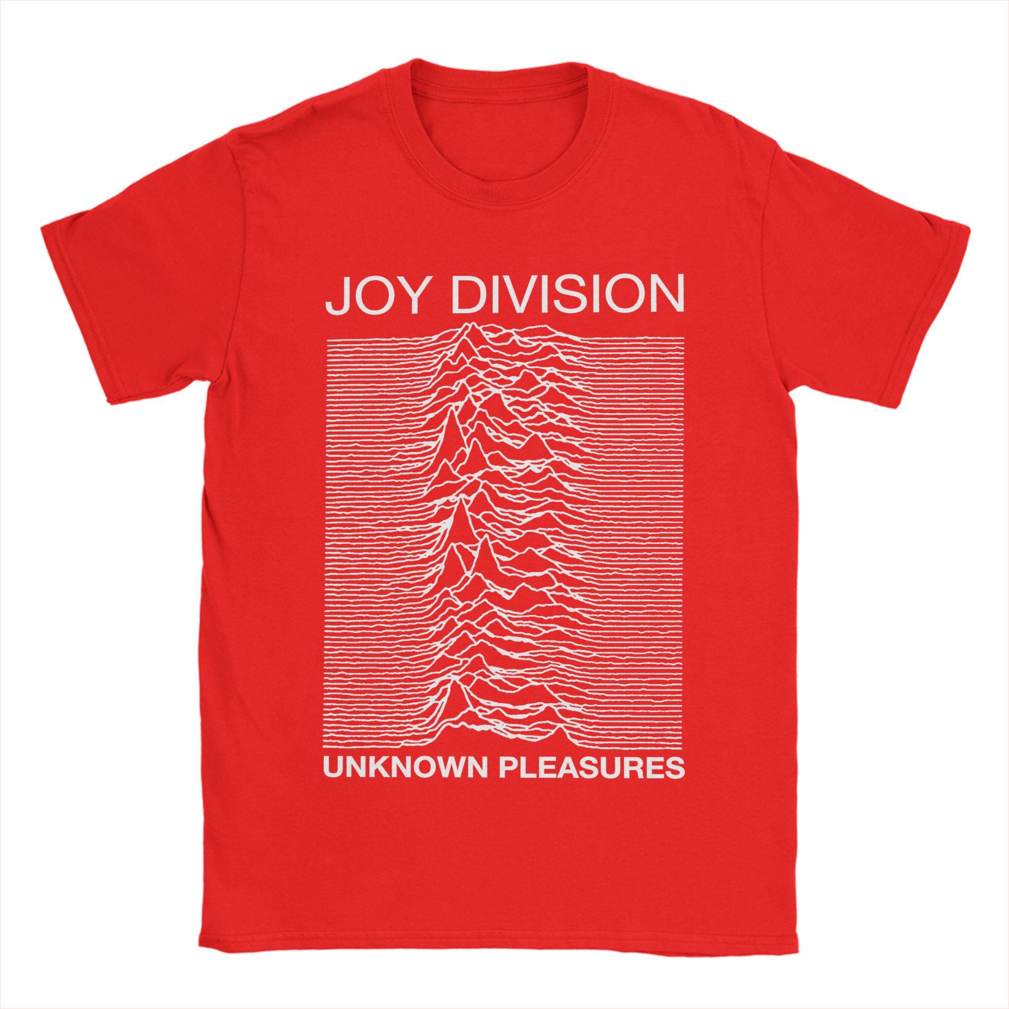 

Men Joy Division Unknown Pleasures T Shirt 100% Cotton Clothes Novelty Short Sleeve Crew Neck Tees Graphic Printed T-Shirts L
