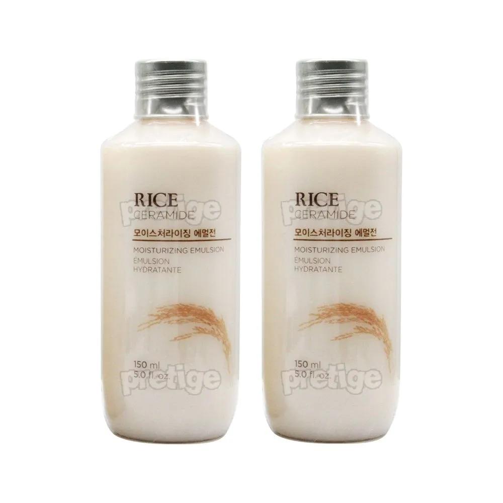 The Face Shop Rice & Ceramide Emulsion 150ml x 2