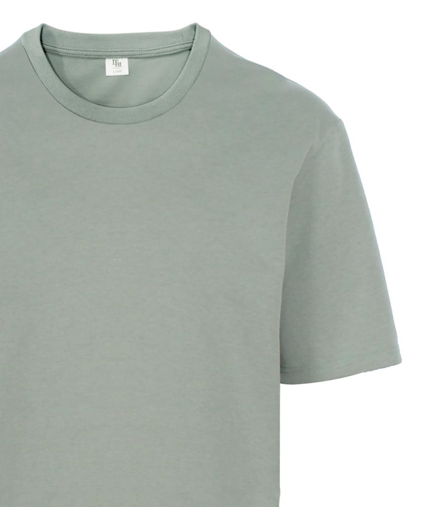 Laipeupeulipis Men'S Oversized Uv Plain Short Sleeve T-Shirt Green