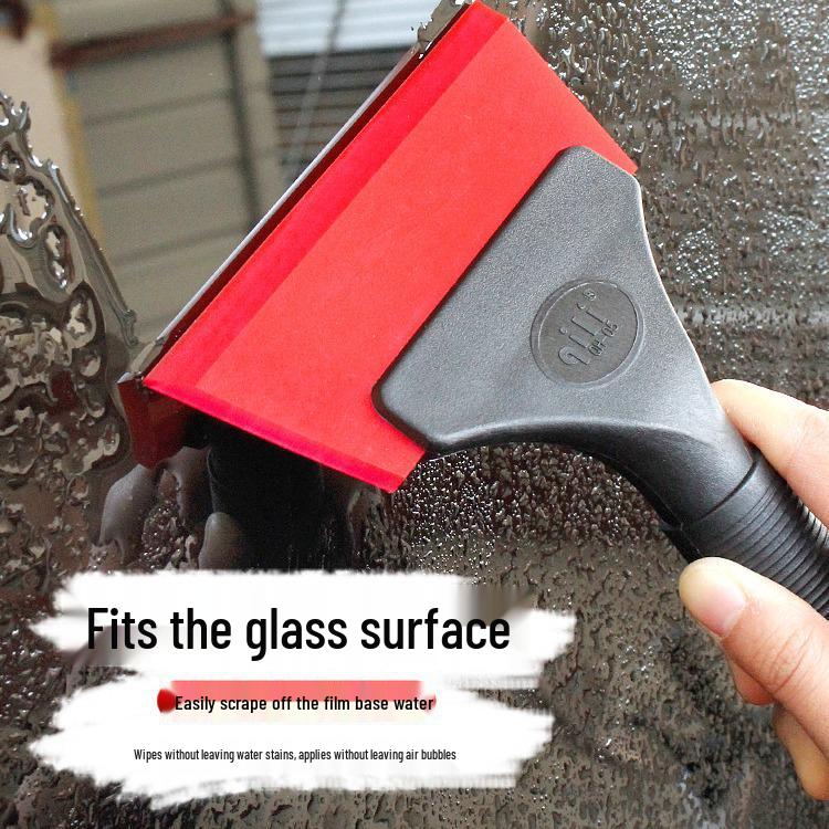 Car Film Application Tool: Soft Plastic Scraper for Film Installation and Water Removal.