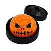 Soft Squeeze Toys Halloween Stress Relief Dumpling Toy with Steamer Glitter Ball Fidget Toy Anxiety Relieving Steamed Bun for Holiday Gift