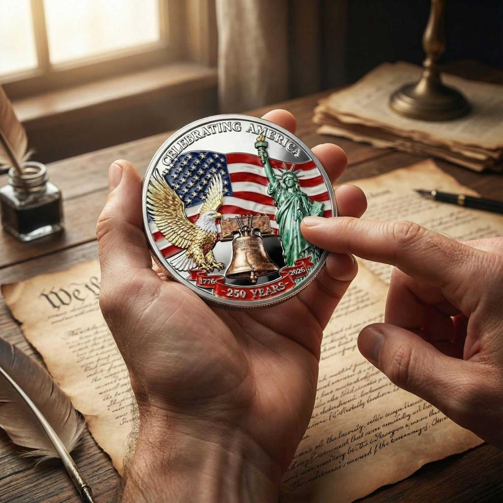 250. Jubiläum 3D-Relief Gedenkmedaille Gedenkmünze