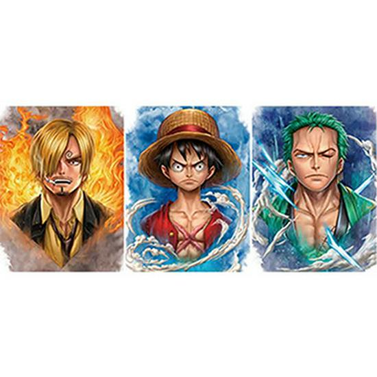 One Piece 3D Anime Farbverlauf Lentikular Stereoskopisches Gemälde