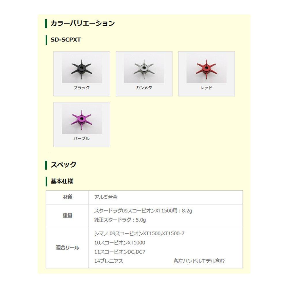 Avail Reel Star Drag 09 Scorpion XT1500 Gunmetal Sd_scpxt_gmt