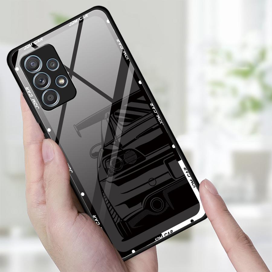 Japanese Drift Car Case for Samsung Galaxy A51 A52 A14 A30 A15 A50 A73 A34 A56 A35 A25 A36 A71 A13 A20 A21 A06 A12 A10 A16 A02