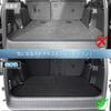 GIMUYA Luggage Mat for Toyota Land Cruiser Prado 150 Series Compatible with Gasoline and Diesel Vehicles 2009 TPE Interior Custom Easy 1 Piece Black