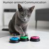 5colors Dog Cat Communication Buttons Voice Recording Button for Pet Training Buzzer 30 Second Record Playback Interactive Pet T