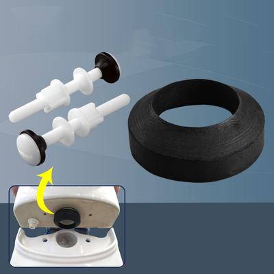 Plastic Toilet Seat Hinge Repair Bolts + Fitting Screws +Washers Kit For Home Bathroom Accessories Toilet Cistern Seal Pan
