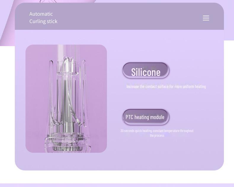 Automatic 32mm Dual-Slot Curling Iron: Long-Lasting Waves, Gentle on Hair, Dorm-Friendly Low Power