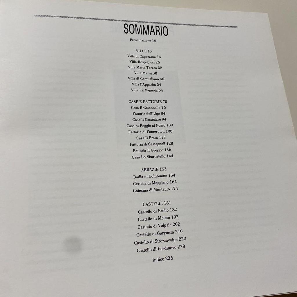 [USED] Italian Photo Book ABITARE IN TOSCANA