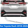 For Toyota Rush 2018-2024 2025 2026 Chrome Rear Window Wiper Cover Trim Windshield Wash Strip Exterior Accessories Car Styling