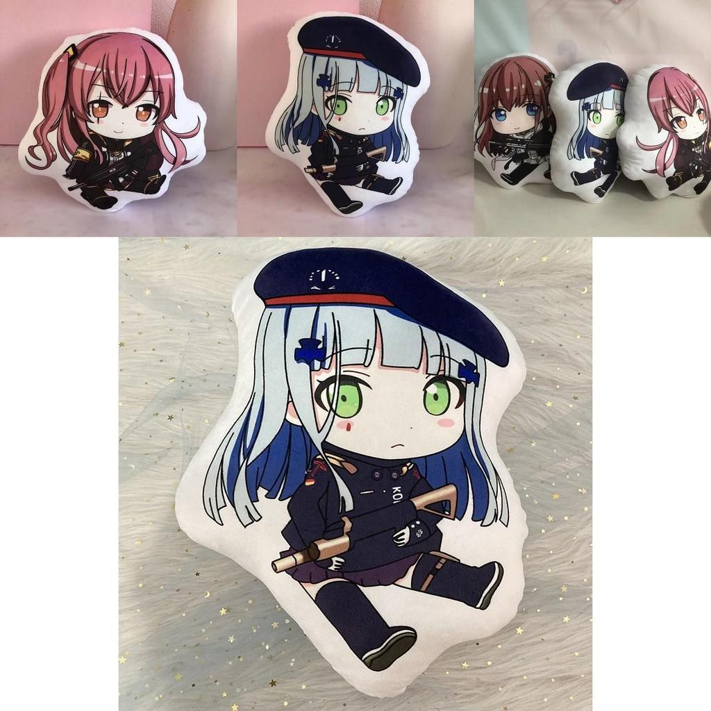 Soft And Crystal Super Soft Girls' Frontline Plush Pillow Star15 Double-sided Print Plush Keychain Pendant Doll