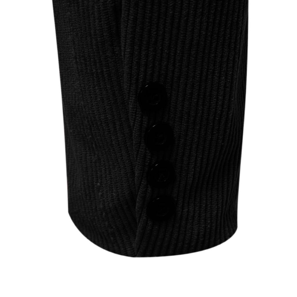 Men's Fashionable And Casual British High-quality Corduroy Single-breasted Solid Color Suit Jacket