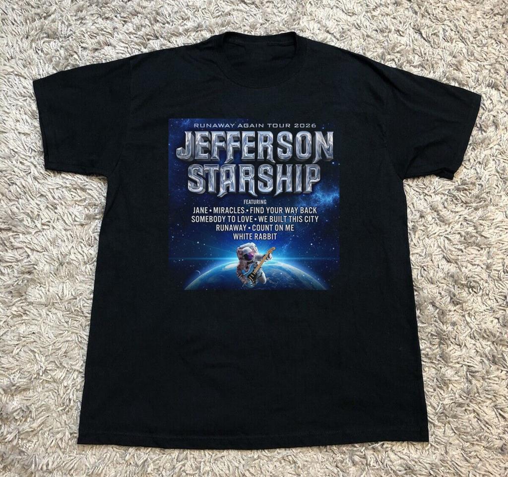 Jefferson Starship Hard Rock Live Sacramento 15, 2026 Maglietta TH157