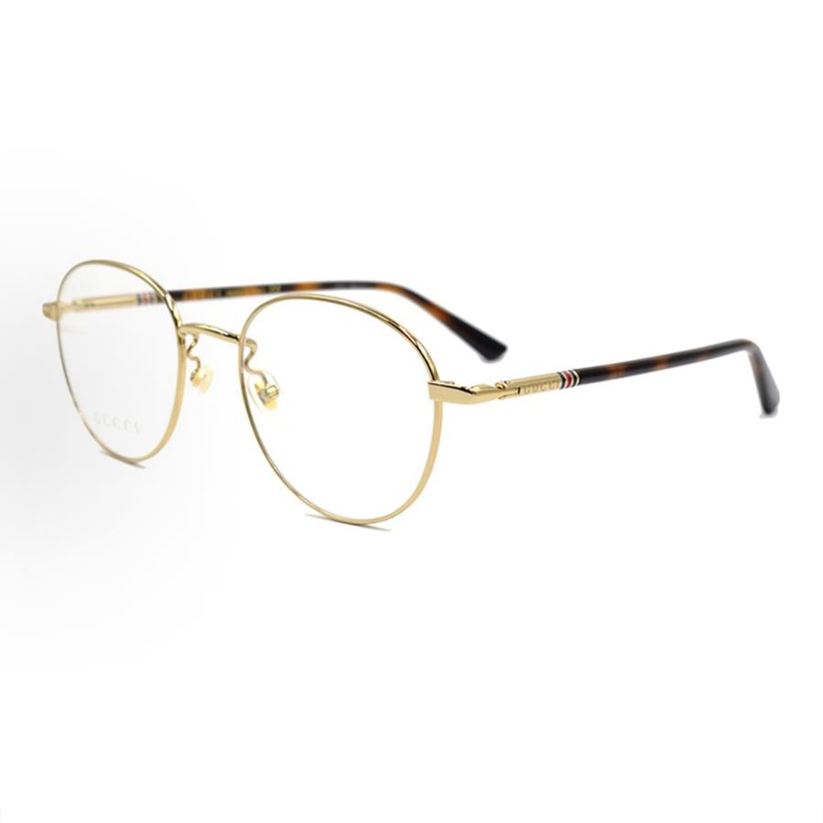 

Gucci GG0396O-002 Luxury Geometric Metal Eyeglass Frames