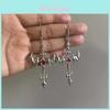 Bloodsucker Pendant Earrings Gothic Jewelry Geometric Design For Women