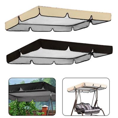 Swing Chair Canopy Replacement Top Cover Swing Chair Cover 2 /3 Seater Waterproof  Dustproof Balcony Garden Swing Chair Cover