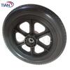 Caster Assembly 12" Solid Tire Wheel 12 Inch 12 1/2 X 2 1/4  Rear Wheel for Manual Wheelchairs Handcart