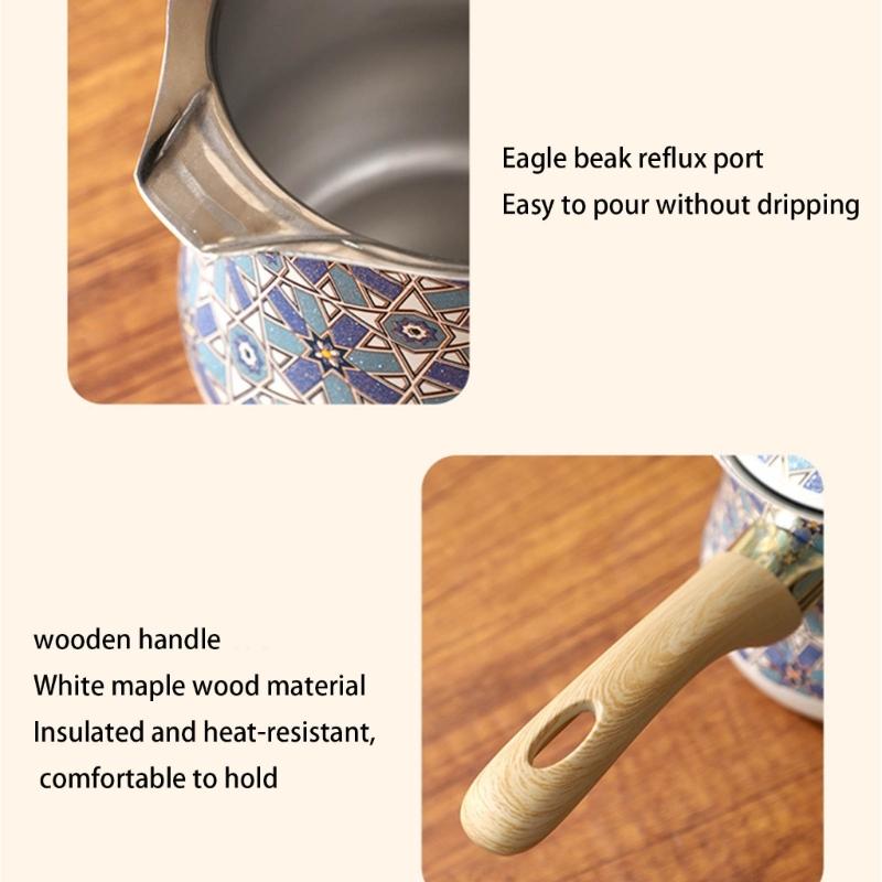 Multipurpose Turkish Coffee Maker With Ergonomic Handle For Home Office Restaurant Kitchen Use top sale