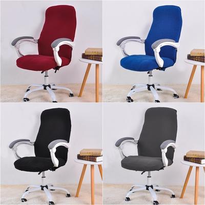 Sale Elastic Office Computer Chair Cover Zipper Design Anti -Dirty Boss Rotating Chair Seat Case Removable Funda Silla Escritorio