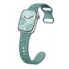 Engraved Strap for Apple watch band 45mm 44mm 42mm 49mm 40mm 41mm Silicone Bracelet Correa iWatch Series 8 9 7 6 5 4 3 Ultra SE