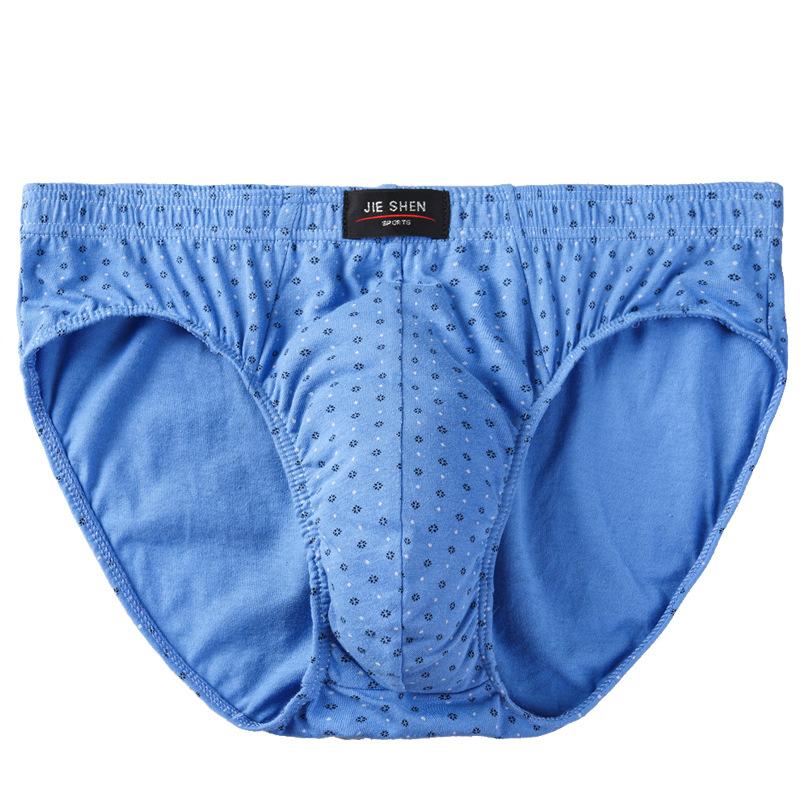 1 st Herr Större Storlek Kalsonger Underkläder Shorts Tryck Sexiga Trosor Andningsbara Elastiska Underbyxor L XL 2XL 4XL 5XL 6XL 7XL