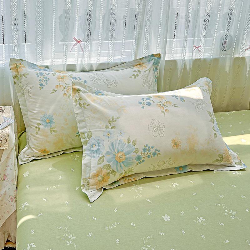2025 Pure Cotton Cartoon Pillowcase Set - Pair of 48x74cm Pillow Covers