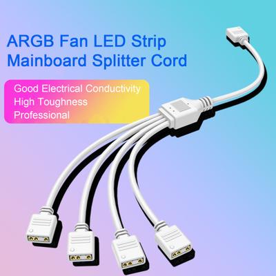 Premium Motherboard Connector Cable 4-WayElectrical Conductivity Port Extension