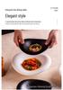 Premium Ceramic Plate - Thickened, High Appearance, Underglaze, Heat Resistant Tableware