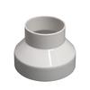 ABS Exhaust Pipe Reducer Adapter Ventilation Ducting Connector Variable Diameter Pipe Fittings Duct Reducer
