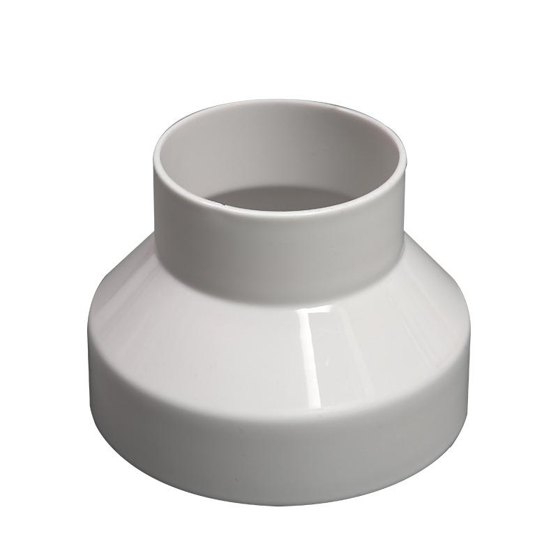 ABS Exhaust Pipe Reducer Adapter Ventilation Ducting Connector Variable Diameter Pipe Fittings Duct Reducer