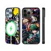 My Hero Academia Phone Case Magnetic Case For IPhone 16 14 13 12 11 15 Pro Max Plus For Magsafe Wireless Charge Cover