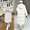 Fashionable and Versatile Hooded Plus Size Women's Thickened Warm and Cold Winter Coat - Lightweight and Comfortable Long-sleeved Cotton Jacket Coat