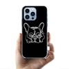 French Bulldog Black White Cases Phone Case For Iphone 17E 16E 17 Air 16 Pro Max 15 Pro 14 Plus 11 13 12 Mini Cover Cases Compat