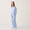 Uniqlo Cotton Blend Pajamas  Long Sleeve  Stripe