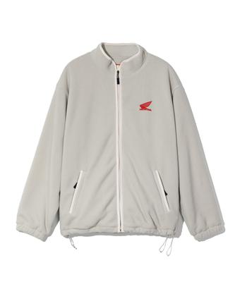 Veste Polaire Phyps Honda Logo Original en Forme d'Aile Beige