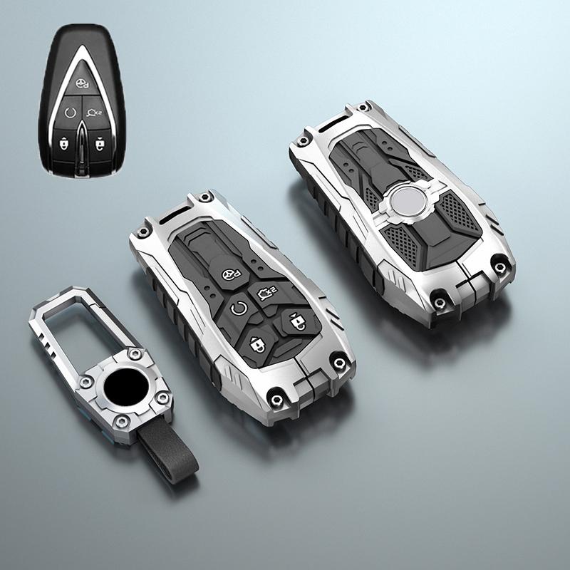 Zinc Alloy Car Key Case Cover Shell For Changan Unit Unik Cs35Plus Cs55 Plus Cs75 Plus Oshan X7 X5 Car Accessories