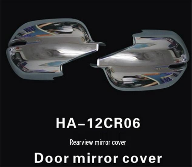 Honda CRV 2012-2022 Rearview Mirror Cover Anti-Scratch Trim with Decorative Bright Strip