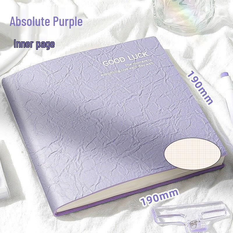 

Високоякісний блокнот у квадратну клітинку зі шкіряною обкладинкою з ефектом зім ятості - Ідеальний для коледжу, іспитів, зустрічей та щоденників.