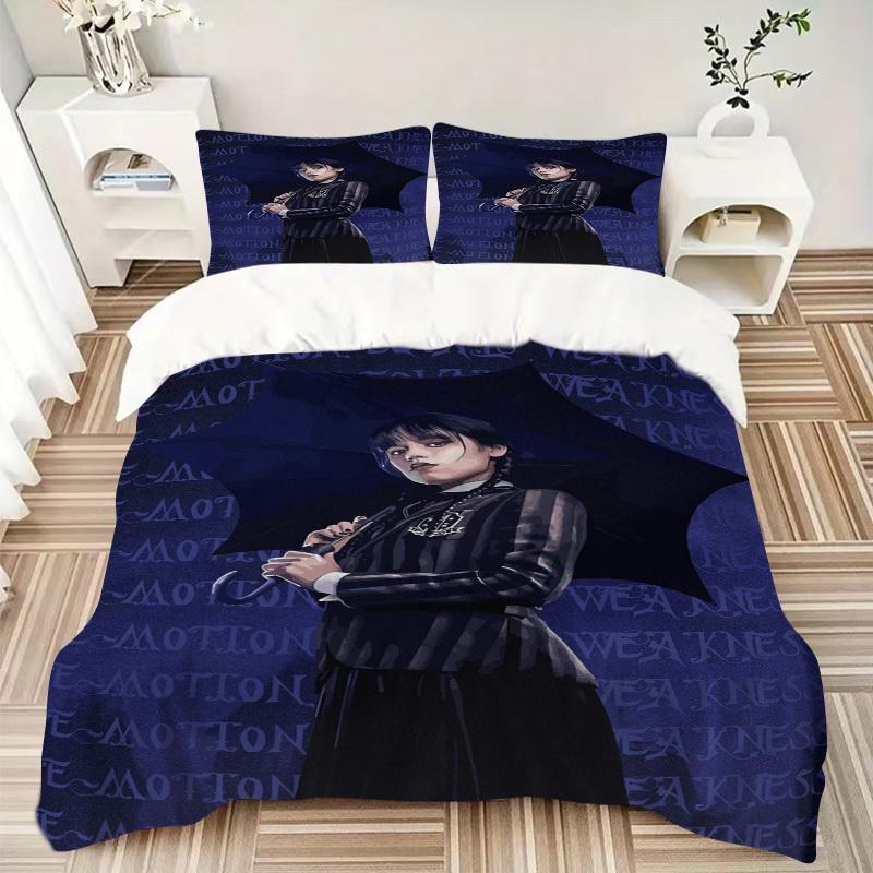 Emotion Equals Weakness Bedding Set - 3 Piece Comforter Cover Gift for Bedroom,Includes No InsertB175