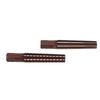 2PCS grobe feine Morsekegel Reibahle Handreibahle aus Hartstahl mit geradem Schaft(MT4# )
